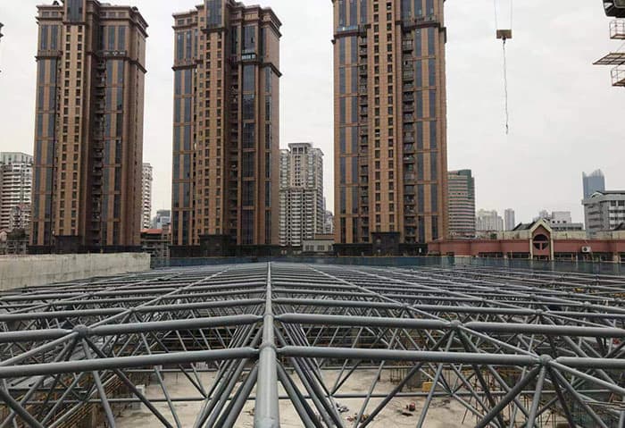 偃师螺栓球网架结构